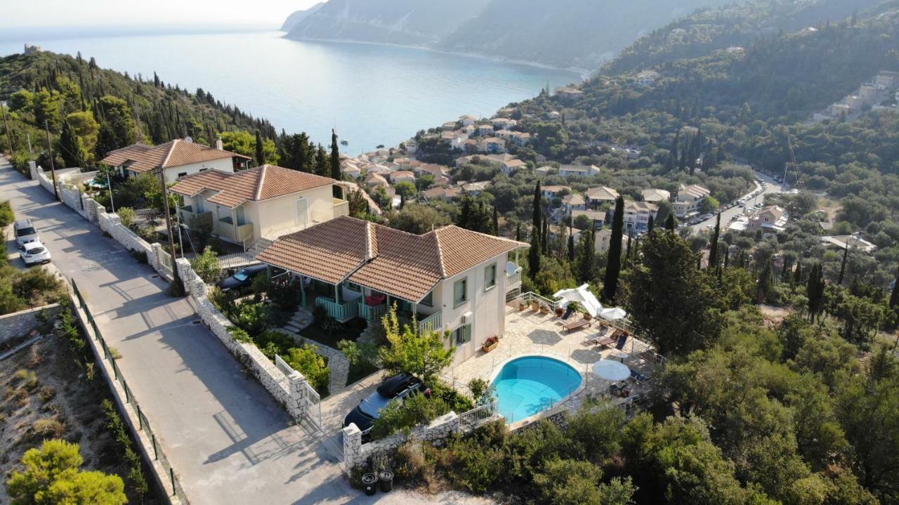 Deep Blue Villa Áyios Nikítas Kültér fotó